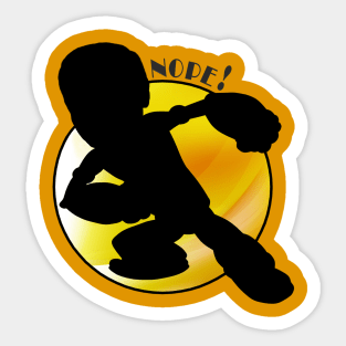 Shadow Says Nope Sticker